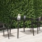 vidaXL Gartentisch Anthrazit 80x80x71 cm Stahl vidaXL Gartentisch Anthrazit 80x80x71 cm Stahl