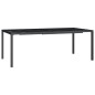 vidaXL Gartentisch Anthrazit 200x100x72 cm Stahl vidaXL Gartentisch Anthrazit 200x100x72 cm Stahl