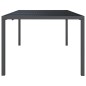 vidaXL Gartentisch Anthrazit 200x100x72 cm Stahl vidaXL Gartentisch Anthrazit 200x100x72 cm Stahl