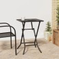 vidaXL Gartentisch Klappbar Anthrazit 50x50x72 cm Stahlgitter vidaXL Gartentisch Klappbar Anthrazit 50x50x72 cm Stahlgitter