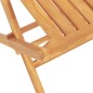 vidaXL Gartenstühle 2 Stk. Klappbar 47x47x89 cm Massivholz Teak vidaXL Gartenstühle 2 Stk. Klappbar 47x47x89 cm Massivholz Teak