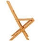 vidaXL Gartenstühle 2 Stk. Klappbar 47x61x90 cm Massivholz Teak vidaXL Gartenstühle 2 Stk. Klappbar 47x61x90 cm Massivholz Teak