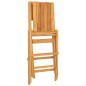 vidaXL Gartenstühle 2 Stk. Klappbar 47x61x90 cm Massivholz Teak vidaXL Gartenstühle 2 Stk. Klappbar 47x61x90 cm Massivholz Teak