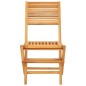 vidaXL Gartenstühle 2 Stk. Klappbar 47x62x90 cm Massivholz Teak vidaXL Gartenstühle 2 Stk. Klappbar 47x62x90 cm Massivholz Teak