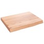 vidaXL Wandregal Hellbraun 40x30x(2-4) cm Massivholz Eiche Behandelt vidaXL Wandregal Hellbraun 40x30x(2-4) cm Massivholz Eiche Behandelt