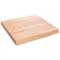 vidaXL Wandregal Hellbraun 40x40x(2-4) cm Massivholz Eiche Behandelt vidaXL Wandregal Hellbraun 40x40x(2-4) cm Massivholz Eiche Behandelt