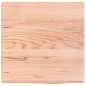 vidaXL Wandregal Hellbraun 40x40x(2-4) cm Massivholz Eiche Behandelt vidaXL Wandregal Hellbraun 40x40x(2-4) cm Massivholz Eiche Behandelt