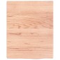 vidaXL Wandregal Hellbraun 40x50x2 cm Massivholz Eiche Behandelt vidaXL Wandregal Hellbraun 40x50x2 cm Massivholz Eiche Behandelt
