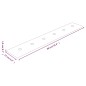 vidaXL Wandpaneele 12 Stk. Weinrot 90x15 cm Kunstleder 1,62 m² vidaXL Wandpaneele 12 Stk. Weinrot 90x15 cm Kunstleder 1,62 m²