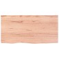 vidaXL Wandregal Hellbraun 80x40x2 cm Massivholz Eiche Behandelt vidaXL Wandregal Hellbraun 80x40x2 cm Massivholz Eiche Behandelt