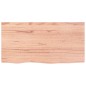 vidaXL Wandregal Hellbraun 80x40x4 cm Massivholz Eiche Behandelt vidaXL Wandregal Hellbraun 80x40x4 cm Massivholz Eiche Behandelt
