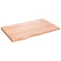 vidaXL Wandregal Hellbraun 80x50x4 cm Massivholz Eiche Behandelt vidaXL Wandregal Hellbraun 80x50x4 cm Massivholz Eiche Behandelt
