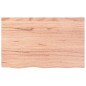 vidaXL Wandregal Hellbraun 80x50x4 cm Massivholz Eiche Behandelt vidaXL Wandregal Hellbraun 80x50x4 cm Massivholz Eiche Behandelt