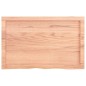 vidaXL Wandregal Hellbraun 80x50x6 cm Massivholz Eiche Behandelt