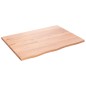 vidaXL Wandregal Hellbraun 80x60x2 cm Massivholz Eiche Behandelt vidaXL Wandregal Hellbraun 80x60x2 cm Massivholz Eiche Behandelt