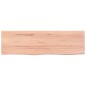 vidaXL Wandregal Hellbraun 100x30x4 cm Massivholz Eiche Behandelt vidaXL Wandregal Hellbraun 100x30x4 cm Massivholz Eiche Behandelt
