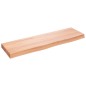 vidaXL Wandregal Hellbraun 100x30x6 cm Massivholz Eiche Behandelt vidaXL Wandregal Hellbraun 100x30x6 cm Massivholz Eiche Behandelt