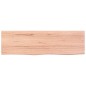 vidaXL Wandregal Hellbraun 100x30x6 cm Massivholz Eiche Behandelt vidaXL Wandregal Hellbraun 100x30x6 cm Massivholz Eiche Behandelt