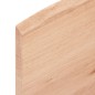 vidaXL Wandregal Hellbraun 100x50x2 cm Massivholz Eiche Behandelt vidaXL Wandregal Hellbraun 100x50x2 cm Massivholz Eiche Behandelt