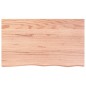 vidaXL Wandregal Hellbraun 100x60x2 cm Massivholz Eiche Behandelt vidaXL Wandregal Hellbraun 100x60x2 cm Massivholz Eiche Behandelt