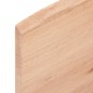 vidaXL Wandregal Hellbraun 100x60x2 cm Massivholz Eiche Behandelt vidaXL Wandregal Hellbraun 100x60x2 cm Massivholz Eiche Behandelt