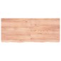 vidaXL Wandregal Hellbraun 120x50x6 cm Massivholz Eiche Behandelt vidaXL Wandregal Hellbraun 120x50x6 cm Massivholz Eiche Behandelt