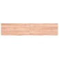 vidaXL Wandregal Hellbraun 140x30x4 cm Massivholz Eiche Behandelt vidaXL Wandregal Hellbraun 140x30x4 cm Massivholz Eiche Behandelt