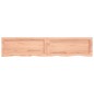 vidaXL Wandregal Hellbraun 140x30x4 cm Massivholz Eiche Behandelt vidaXL Wandregal Hellbraun 140x30x4 cm Massivholz Eiche Behandelt