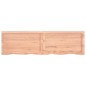 vidaXL Wandregal Hellbraun 140x40x4 cm Massivholz Eiche Behandelt vidaXL Wandregal Hellbraun 140x40x4 cm Massivholz Eiche Behandelt