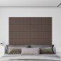 Wandpaneele 12 Stk. Taupe 90x30 cm Stoff 3,24 m² Wandpaneele 12 Stk. Taupe 90x30 cm Stoff 3,24 m²
