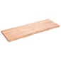 vidaXL Wandregal Hellbraun 140x50x4 cm Massivholz Eiche Behandelt vidaXL Wandregal Hellbraun 140x50x4 cm Massivholz Eiche Behandelt