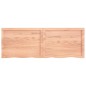 vidaXL Wandregal Hellbraun 140x50x4 cm Massivholz Eiche Behandelt vidaXL Wandregal Hellbraun 140x50x4 cm Massivholz Eiche Behandelt
