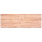 vidaXL Wandregal Hellbraun 140x50x6 cm Massivholz Eiche Behandelt vidaXL Wandregal Hellbraun 140x50x6 cm Massivholz Eiche Behandelt