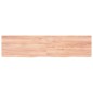 vidaXL Wandregal Hellbraun 160x40x4 cm Massivholz Eiche Behandelt vidaXL Wandregal Hellbraun 160x40x4 cm Massivholz Eiche Behandelt