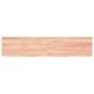 vidaXL Wandregal Hellbraun 180x40x4 cm Massivholz Eiche Behandelt vidaXL Wandregal Hellbraun 180x40x4 cm Massivholz Eiche Behandelt