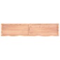 vidaXL Wandregal Hellbraun 180x40x4 cm Massivholz Eiche Behandelt vidaXL Wandregal Hellbraun 180x40x4 cm Massivholz Eiche Behandelt