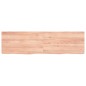 vidaXL Wandregal Hellbraun 180x50x6 cm Massivholz Eiche Behandelt vidaXL Wandregal Hellbraun 180x50x6 cm Massivholz Eiche Behandelt