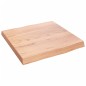 vidaXL Tischplatte 40x40x4 cm Massivholz Eiche Behandelt Baumkante vidaXL Tischplatte 40x40x4 cm Massivholz Eiche Behandelt Baumkante