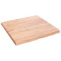 vidaXL Tischplatte 60x60x4 cm Massivholz Eiche Behandelt Baumkante vidaXL Tischplatte 60x60x4 cm Massivholz Eiche Behandelt Baumkante