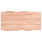 vidaXL Tischplatte 80x40x6 cm Massivholz Eiche Behandelt Baumkante vidaXL Tischplatte 80x40x6 cm Massivholz Eiche Behandelt Baumkante