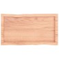 vidaXL Tischplatte 80x40x6 cm Massivholz Eiche Behandelt Baumkante vidaXL Tischplatte 80x40x6 cm Massivholz Eiche Behandelt Baumkante