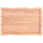 vidaXL Tischplatte 80x50x(2-4) cm Massivholz Behandelt Baumkante vidaXL Tischplatte 80x50x(2-4) cm Massivholz Behandelt Baumkante