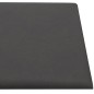 Wandpaneele 12 Stk. Grau 90x30 cm Kunstleder 3,24 m² Wandpaneele 12 Stk. Grau 90x30 cm Kunstleder 3,24 m²