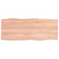 vidaXL Tischplatte 100x40x4 cm Massivholz Eiche Behandelt Baumkante vidaXL Tischplatte 100x40x4 cm Massivholz Eiche Behandelt Baumkante