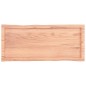 vidaXL Tischplatte 100x40x4 cm Massivholz Eiche Behandelt Baumkante vidaXL Tischplatte 100x40x4 cm Massivholz Eiche Behandelt Baumkante