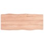 vidaXL Tischplatte 100x40x(2-6) cm Massivholz Behandelt Baumkante vidaXL Tischplatte 100x40x(2-6) cm Massivholz Behandelt Baumkante