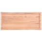 vidaXL Tischplatte 100x40x(2-6) cm Massivholz Behandelt Baumkante vidaXL Tischplatte 100x40x(2-6) cm Massivholz Behandelt Baumkante