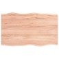 vidaXL Tischplatte 100x60x2 cm Massivholz Eiche Behandelt Baumkante vidaXL Tischplatte 100x60x2 cm Massivholz Eiche Behandelt Baumkante