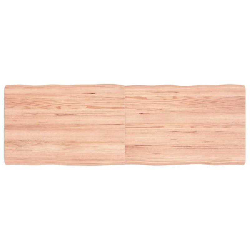 vidaXL Tischplatte 120x40x(2-4) cm Massivholz Behandelt Baumkante vidaXL Tischplatte 120x40x(2-4) cm Massivholz Behandelt Baumkante