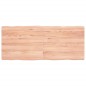 vidaXL Tischplatte 120x50x4 cm Massivholz Eiche Behandelt Baumkante vidaXL Tischplatte 120x50x4 cm Massivholz Eiche Behandelt Baumkante